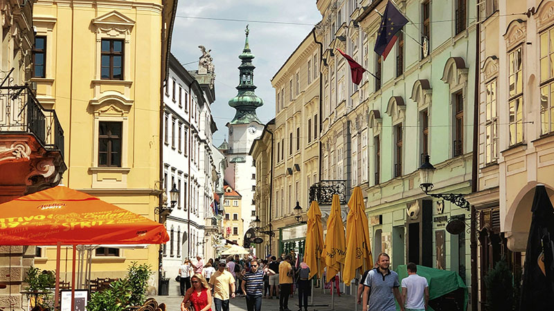 Stadsrundtur i Bratislava